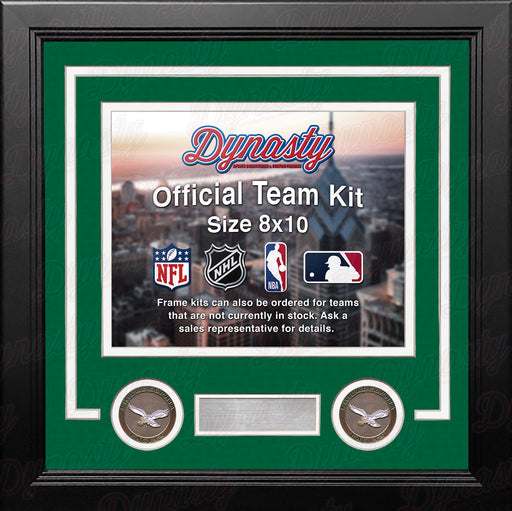 Philadelphia Eagles Throwback Custom NFL Football 8x10 Picture Frame Kit (Multiple Colors) - for just $36.99! 