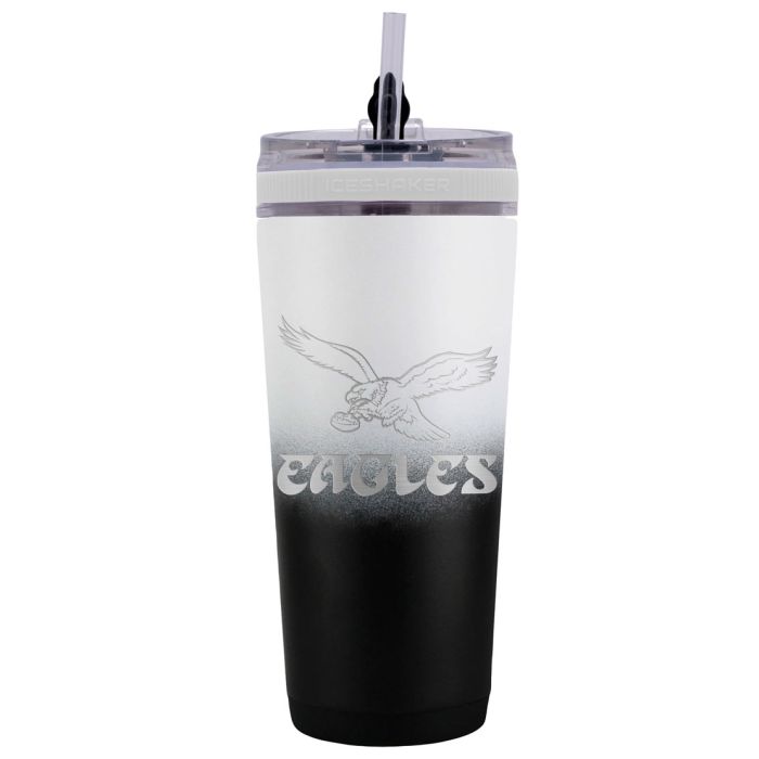 Philadelphia Eagles Throwback 26 oz Stainless Steel Ice Shaker Bottle - for just $39.99! 