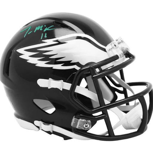 Tanner McKee Philadelphia Eagles Autographed Black Mini-Helmet - for just $79.99! 