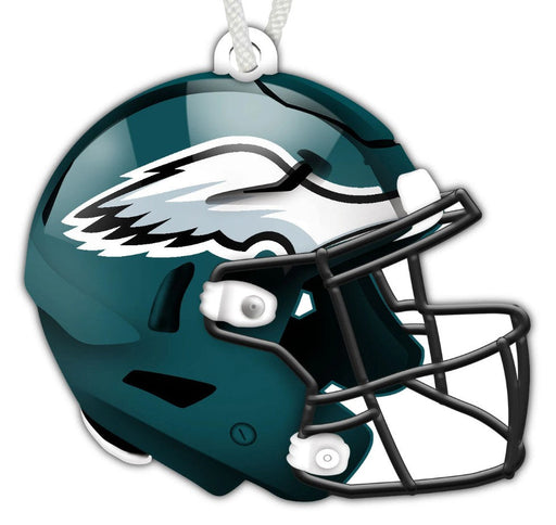 Philadelphia Eagles Wooden Helmet Ornament - for just $9.99! 