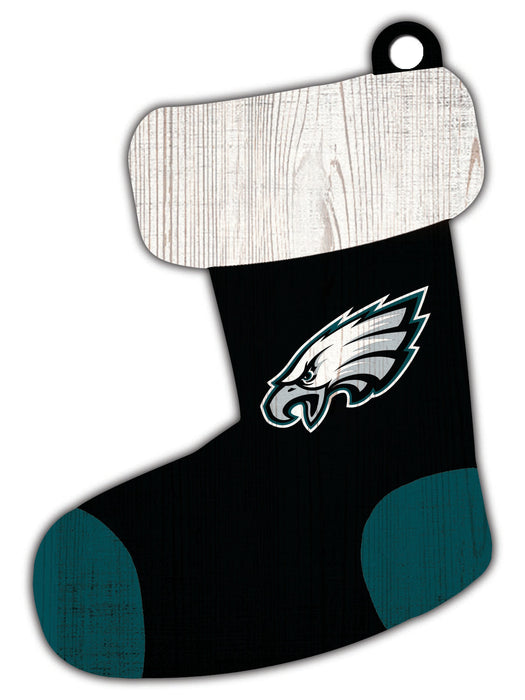 Philadelphia Eagles Wooden Stocking Ornament - for just $9.99! 