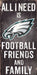 Philadelphia Eagles Football, Friends, & Family Wood Sign - for just $14.99! 