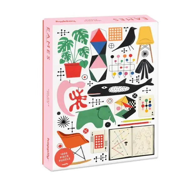 Eames 1000 Piece Jigsaw Puzzle Happily - for just $29.99! 