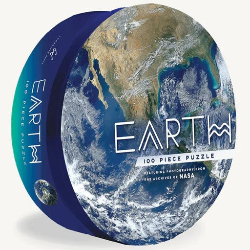 Earth 100 Piece Round Jigsaw Puzzle Chronicle - for just $19.99! 