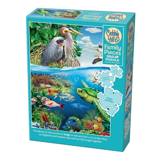 Earth Day 350 Piece Family Jigsaw Puzzle Cobble Hill - for just $18.99! 