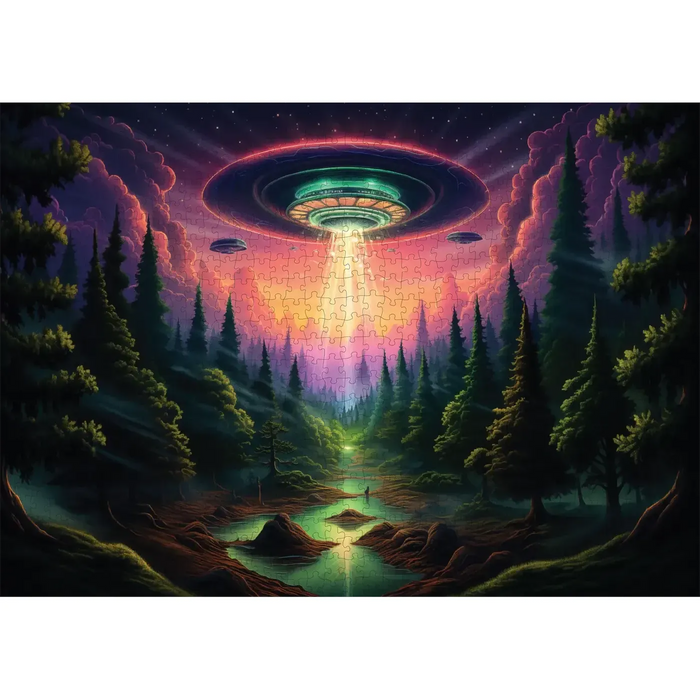 Earthly Encounter 1000 Piece Jigsaw Puzzle Trippy - for just $19.99! 