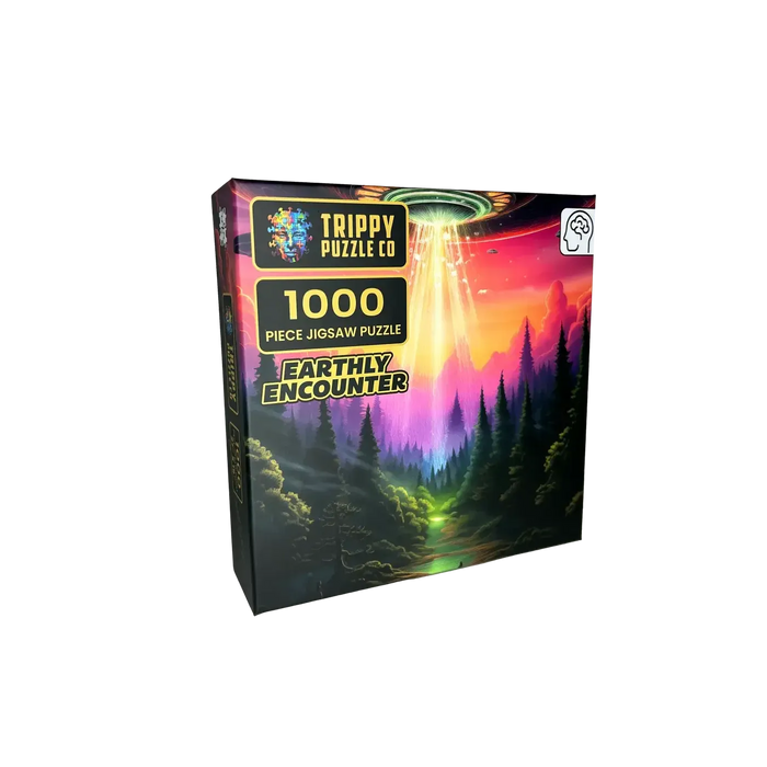 Earthly Encounter 1000 Piece Jigsaw Puzzle Trippy - for just $19.99! 