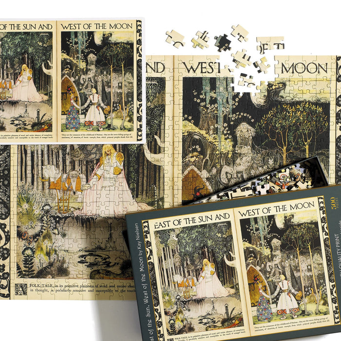 East of the Sun & West of the Moon 500 Piece Premium Jigsaw Puzzle Art & Fable - for just $27.99! 