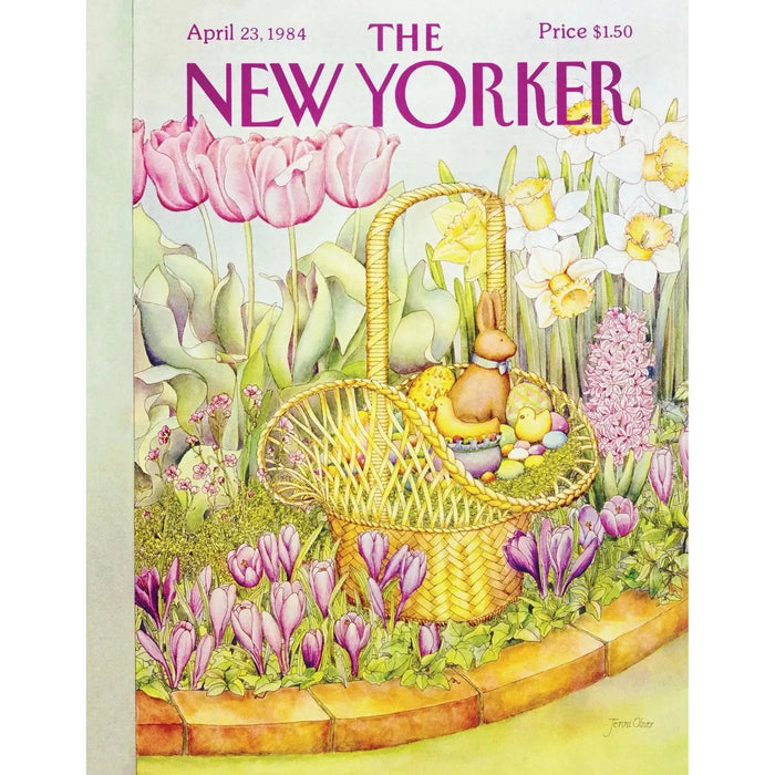 Easter Basket The New Yorker 100 Piece Mini Jigsaw Puzzle NYPC - for just $14.99! 
