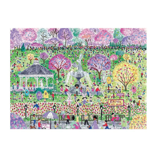 Easter Egg Hunt 1000 Piece Jigsaw Puzzle Galison - for just $19.99! 