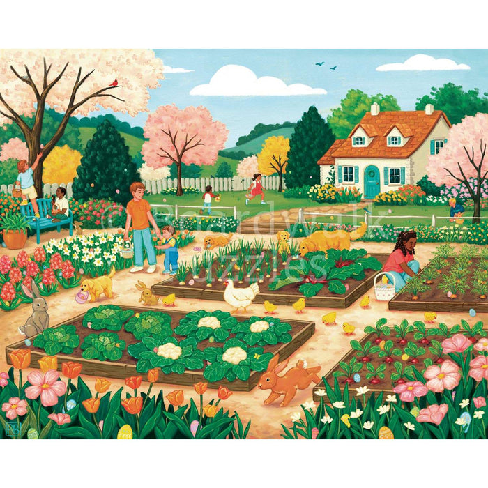 Easter Egg Hunt 500 Piece Jigsaw Puzzle Boardwalk - for just $21.99! 