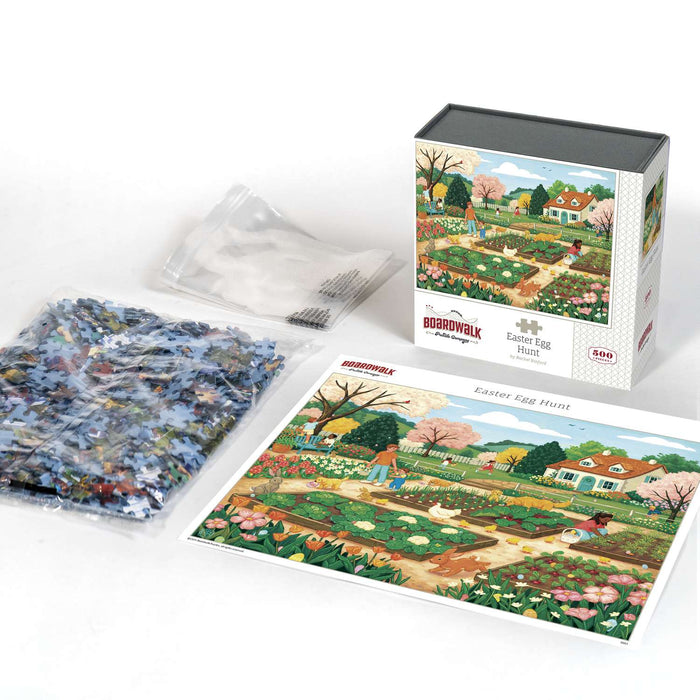 Easter Egg Hunt 500 Piece Jigsaw Puzzle Boardwalk - for just $21.99! 