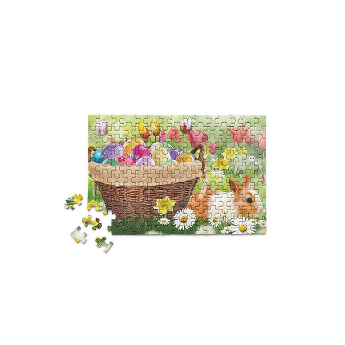 Easter Spring Basket Bunny 150 Piece Mini Jigsaw Puzzle Micro Puzzles - for just $10.99! 