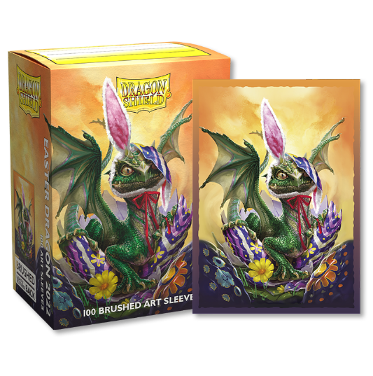 Dragon Shield Brushed Art Sleeves Easter 2022 100-Count - for just $9.95! 