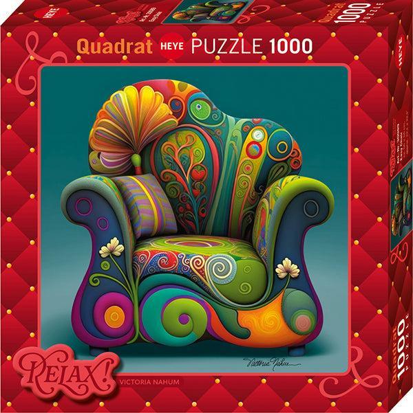 Easy Chair Relax 1000 Piece Jigsaw Puzzle Heye - for just $29.99! 