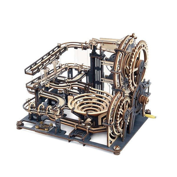 ROKR - Marble Spaceport Marble Run 3D Wooden Puzzle LGC01 - for just $59.99! 
