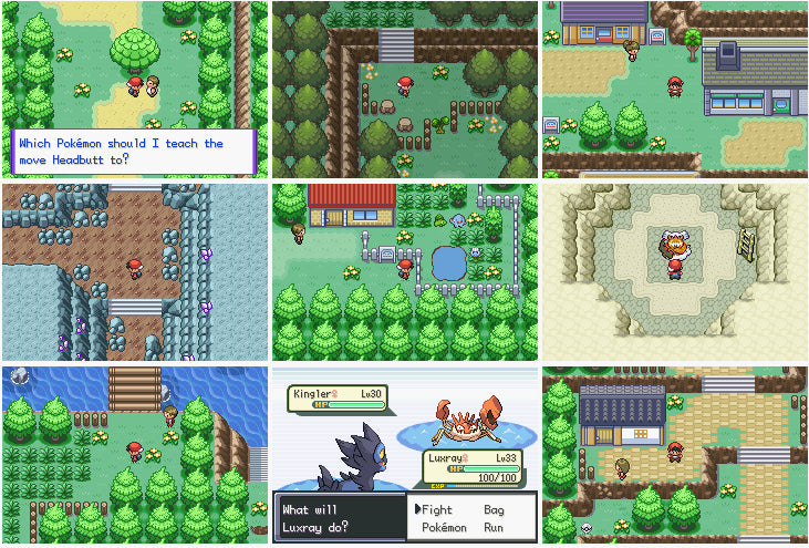 Pokemon Eclipse GBA ROM Hack Video Game Custom Gameboy Advance - for just $18.49! 
