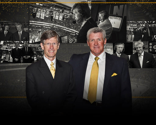 Jack Edwards & Andy Brickley Boston Bruins 8" x 10" Hockey Photo - for just $9.99! 