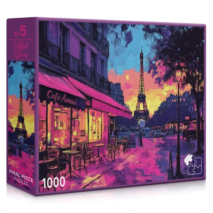 Eiffel Glow 1000 Piece Jigsaw Puzzle Final Piece - for just $19.99! 