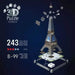 Eiffel Tower 243 Piece 3D Jigsaw Puzzle Ravensburger - for just $49.99! 