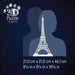 Eiffel Tower 243 Piece 3D Jigsaw Puzzle Ravensburger - for just $49.99! 