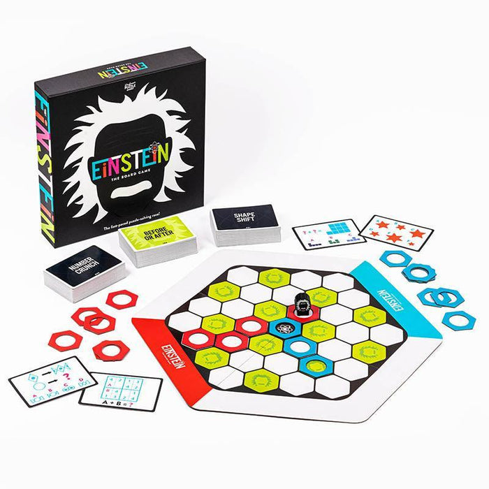 Einstein the Board Game - Fast Paced Puzzle Solving Race - Professor Puzzle - for just $29.99! 