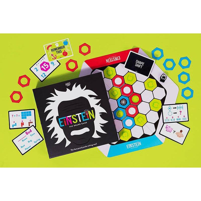 Einstein the Board Game - Fast Paced Puzzle Solving Race - Professor Puzzle - for just $29.99! 