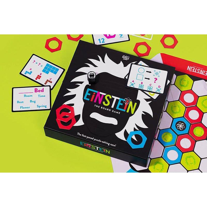 Einstein the Board Game - Fast Paced Puzzle Solving Race - Professor Puzzle - for just $29.99! 
