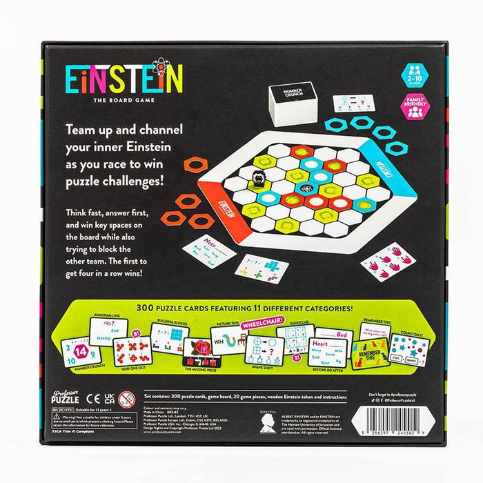 Einstein the Board Game - Fast Paced Puzzle Solving Race - Professor Puzzle - for just $29.99! 