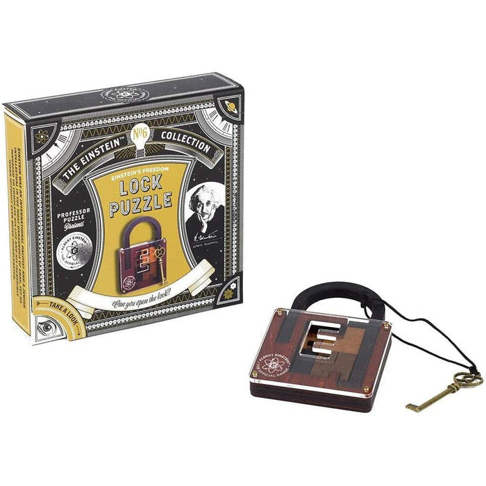 Einstein's Freedom Lock Puzzle Professor Puzzle - for just $14.99! 