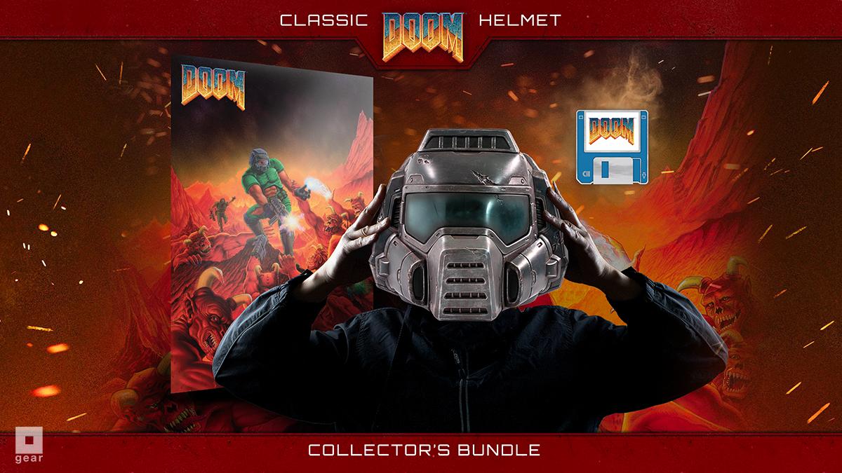 Classic Doom Helmet Collector's Bundle (PlayStation 4/Toys) - Just $0! Shop now at Retro Gaming of Denver