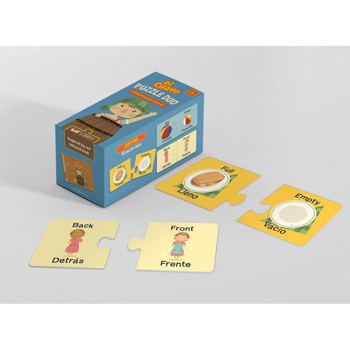 El Chavo Opposites Puzzle Duo 20 Piece Jigsaw Puzzle Gibbs Smith - for just $15.99! 