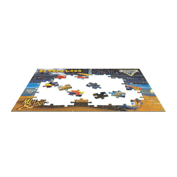 El Toro Loco Monster Jam Lunch Bag & 100 Piece Jigsaw Puzzle Eurographics - for just $17.99! 