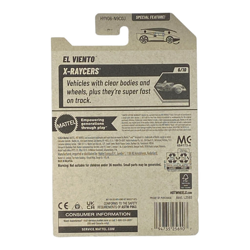 Hot Wheels El Viento - X-Raycers Series 6/10 - for just $1.79! 