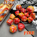 Dungeon Crawl Classics Dice: Elemental Dice - Fire - for just $34.99! 