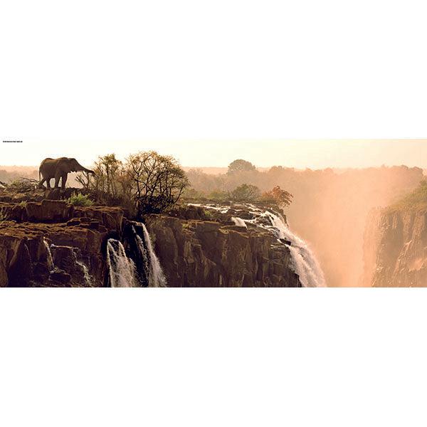 Elephant 1000 Piece Panoramic Jigsaw Puzzle Heye - for just $29.99! 