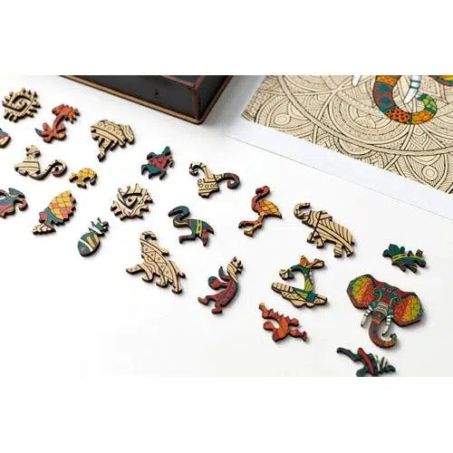 Elephant 250 Piece Wooden Jigsaw Puzzle Geek Toys - for just $99.99! 