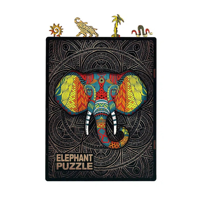 Elephant 250 Piece Wooden Jigsaw Puzzle Geek Toys - for just $99.99! 