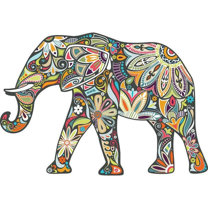 Elephant 370 Piece Shaped Jigsaw Puzzle Paper House - for just $19.99! 