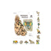 Elephant 40 Piece Mini Wooden Jigsaw Puzzle Geek Toys - for just $10.99! 