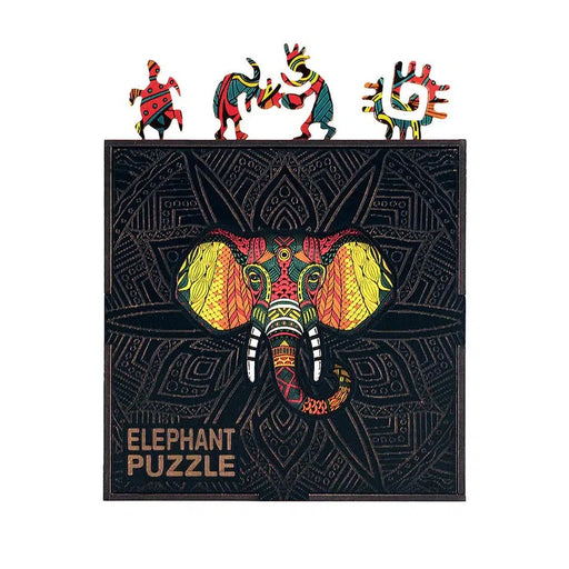 Elephant 70 Piece Wooden Jigsaw Puzzle Geek Toys - for just $49.99! 