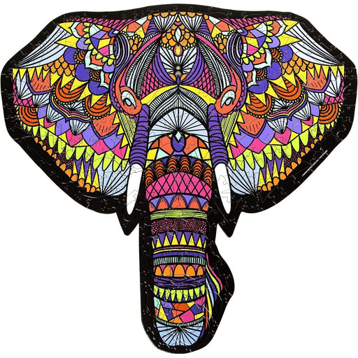 Elephant Hidden Shapes 300 Piece Jigsaw Puzzle Sure Lox - for just $14.99! 