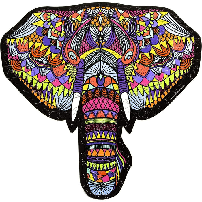 Elephant Hidden Shapes 300 Piece Jigsaw Puzzle Sure Lox - for just $14.99! 