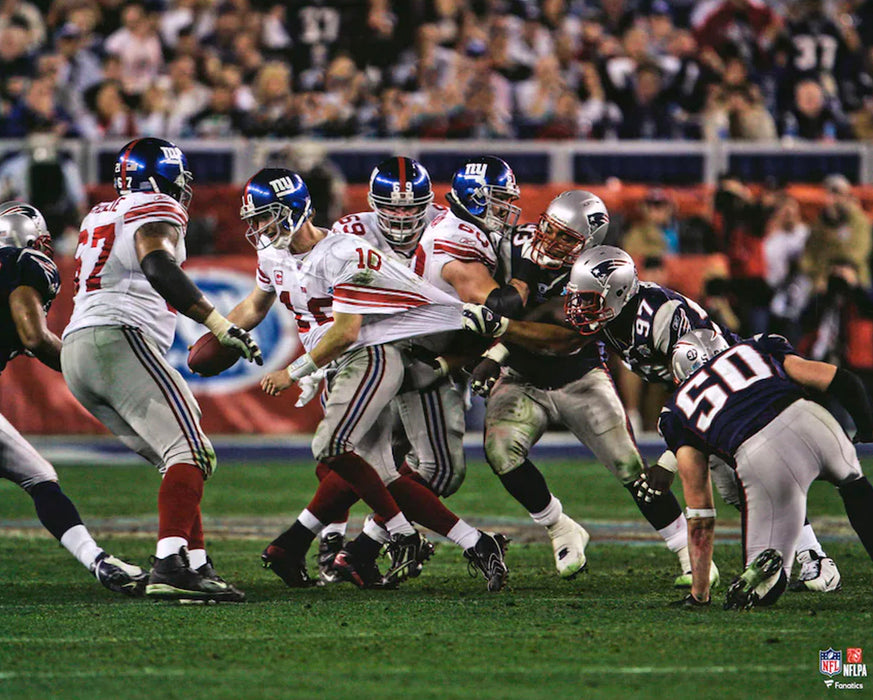 Eli Manning Super Bowl XLII Escape New York Giants 8" x 10" Football Photo - for just $9.99! 
