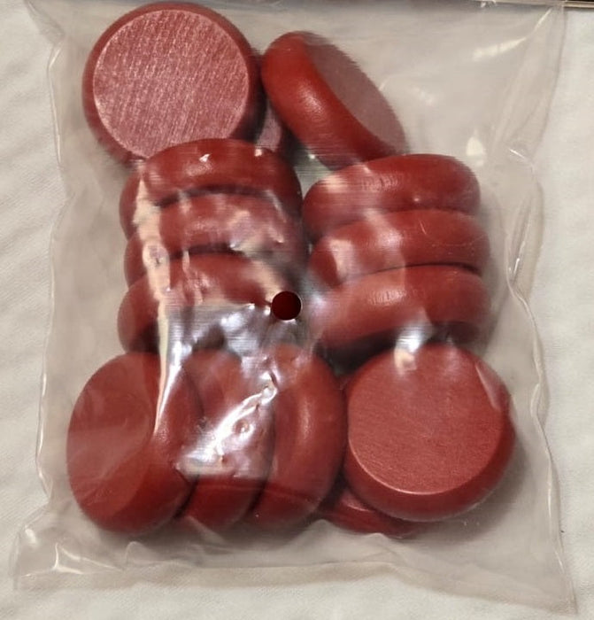 ELITE 14 Count Crokinole Discs (Choose from 10 colors) + Scoring Peg - for just $9.95! 