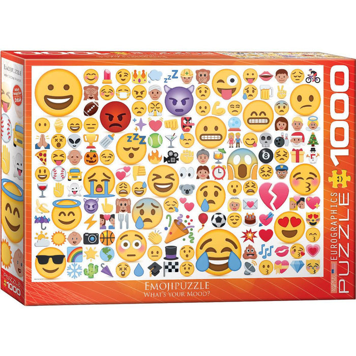 Emojipuzzle What's your Mood? 1000 Piece Jigsaw Puzzle Eurographics - for just $19.99! 