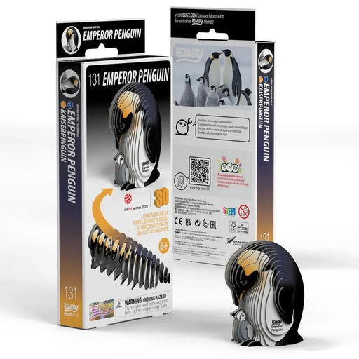 Emperor Penguin 3D Cardboard Model Kit Eugy - for just $11.99! 