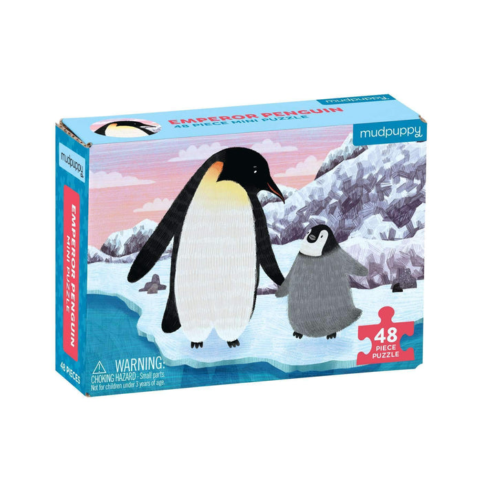 Emperor Penguin 48 Piece Mini Jigsaw Puzzle Mudpuppy - for just $4.99! 