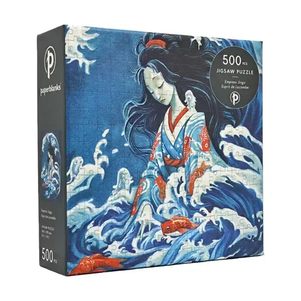 Empress Jingu 500 Piece Jigsaw Puzzle Paperblanks - for just $22.99! 