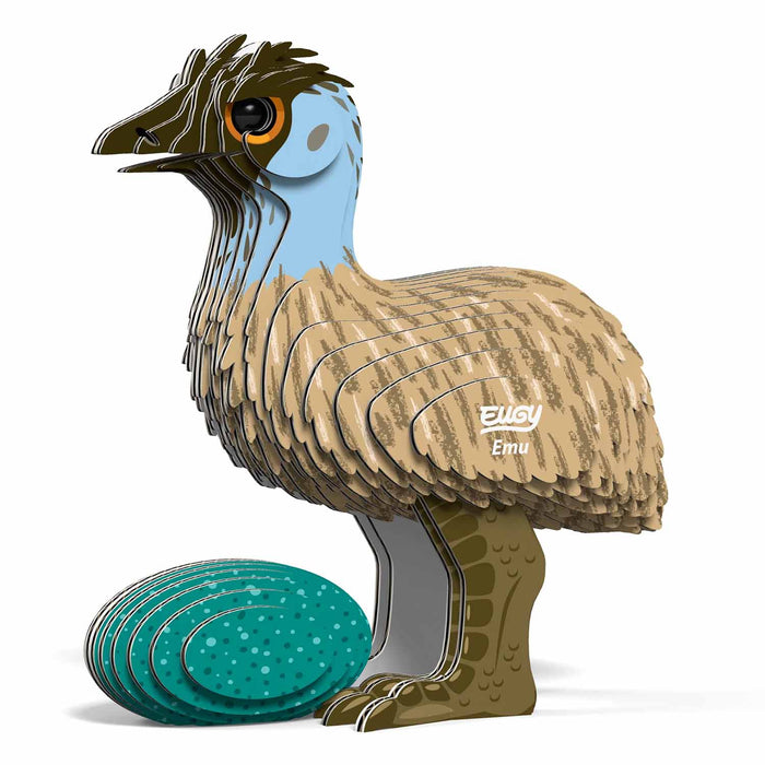 Emu 3D Cardboard Model Kit Eugy - for just $11.99! 
